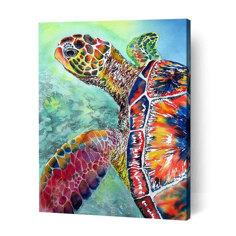 Psychedelic Turtle - Paint Art Australia